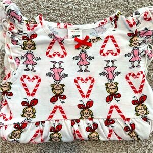 Girls size 6/7 Hanna Andersson Christmas nightgown